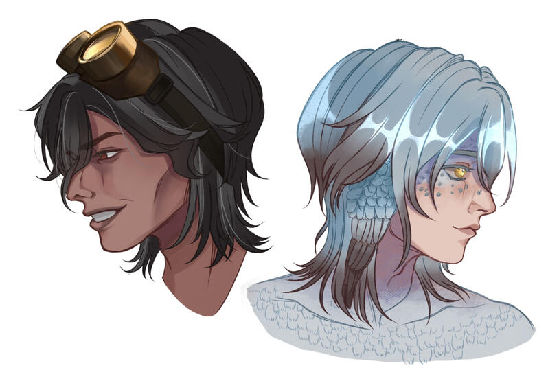 Bismuth + Astel Side Profile