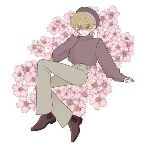 Floraison Zine Luke Sticker