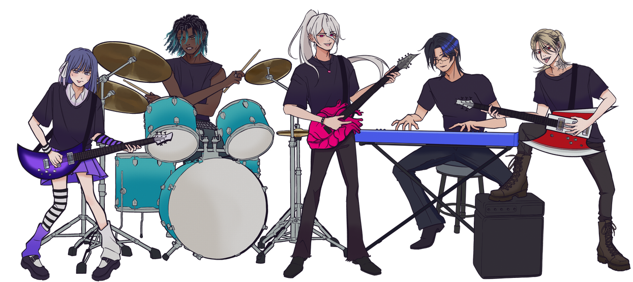 L*CHT Member Sprites