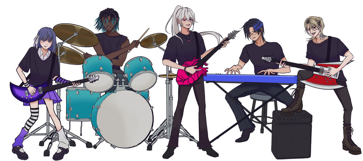 L*CHT Member Sprites